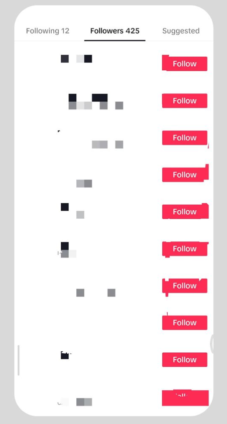 Tell if Someone Blocked You on TikTok Checking the followerfollowing list