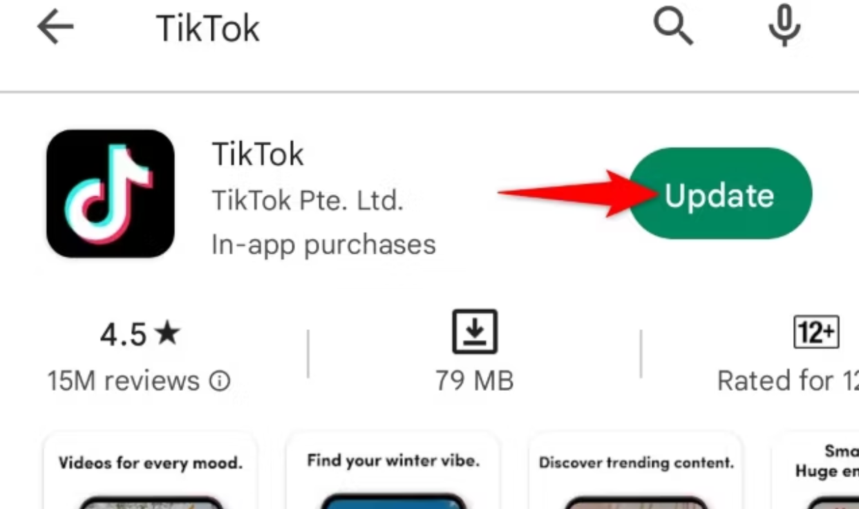 Effective Solutions to Address Repetitive Videos by updating tiktok