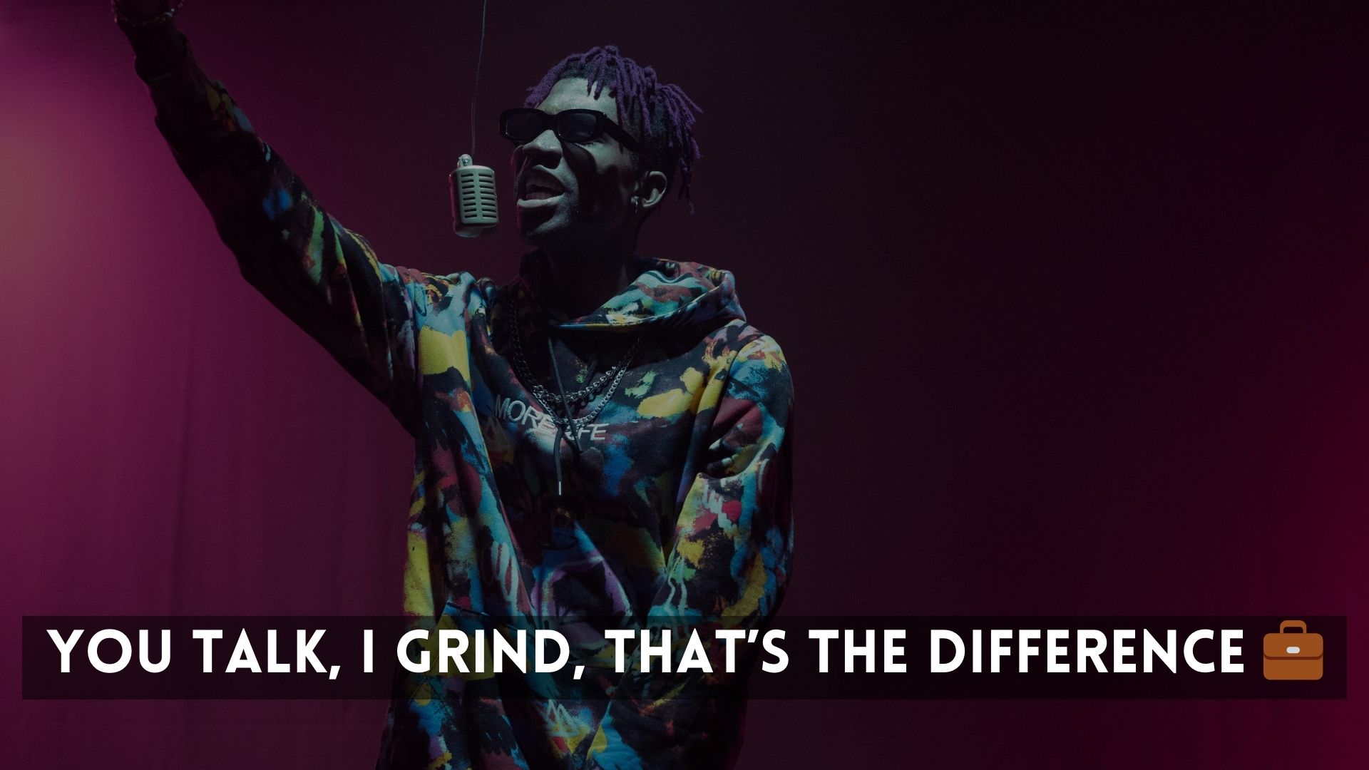 Attitude-Filled Rap Captions