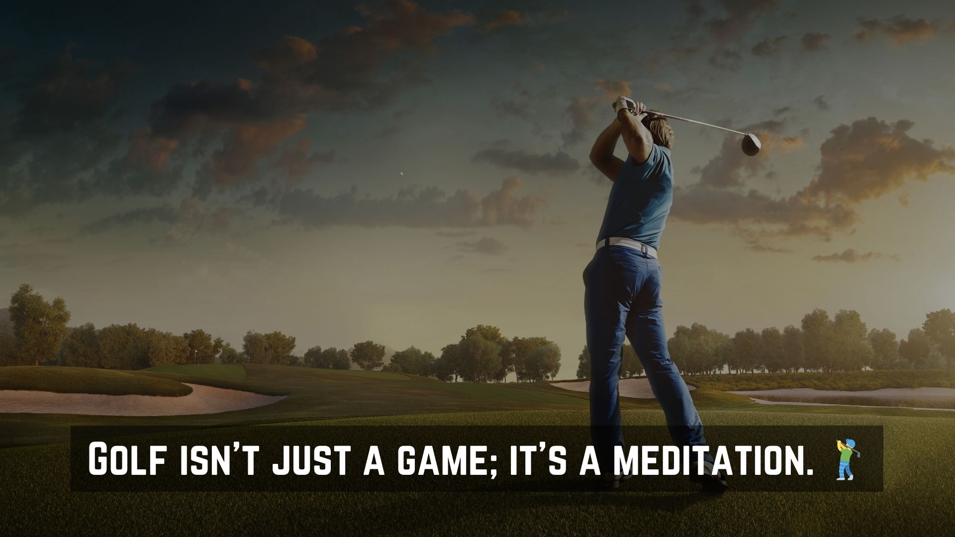 Captions for Guys Playing Golf