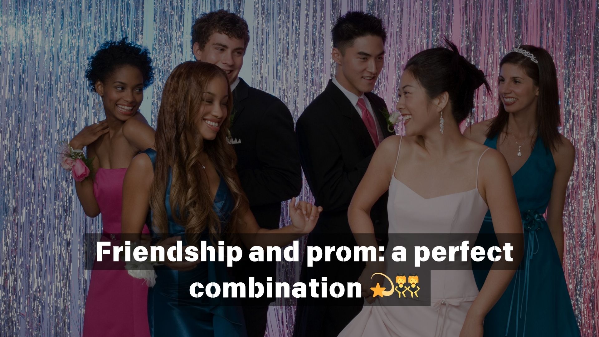 Group Prom Captions