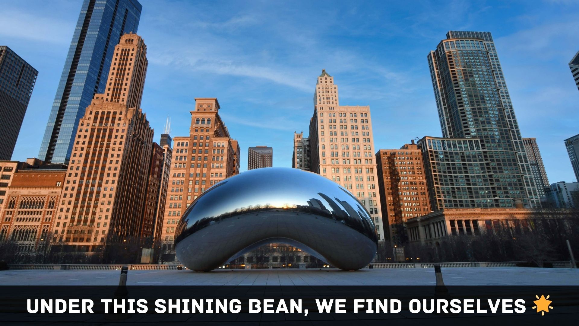 Chicago The Bean Captions