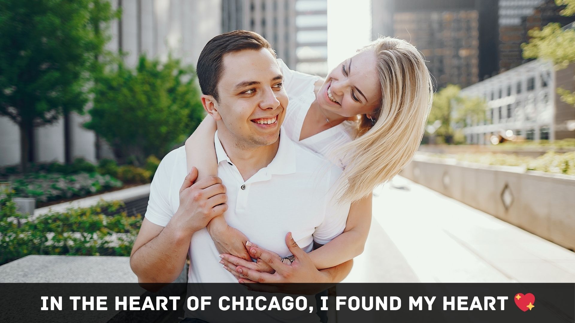 Romantic Chicago Captions for Couples