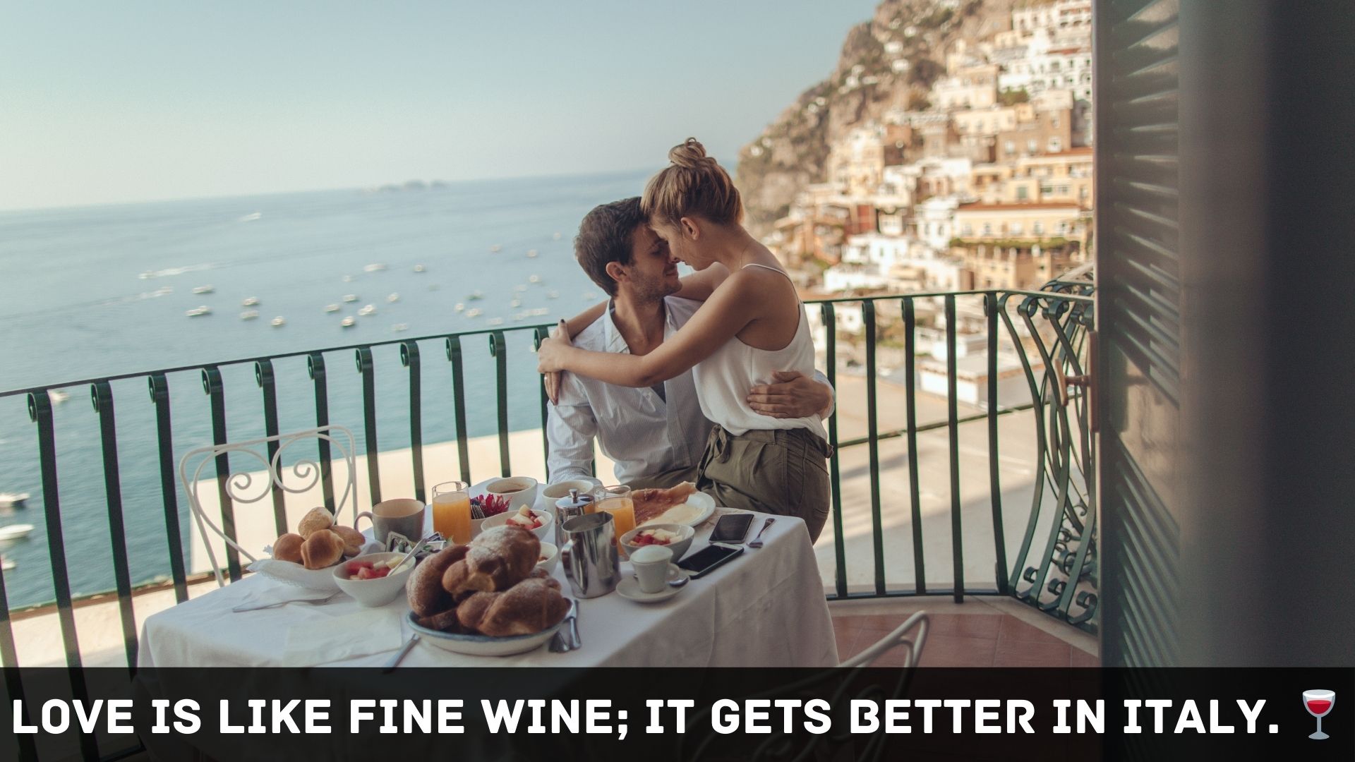 Romantic Italy Captions