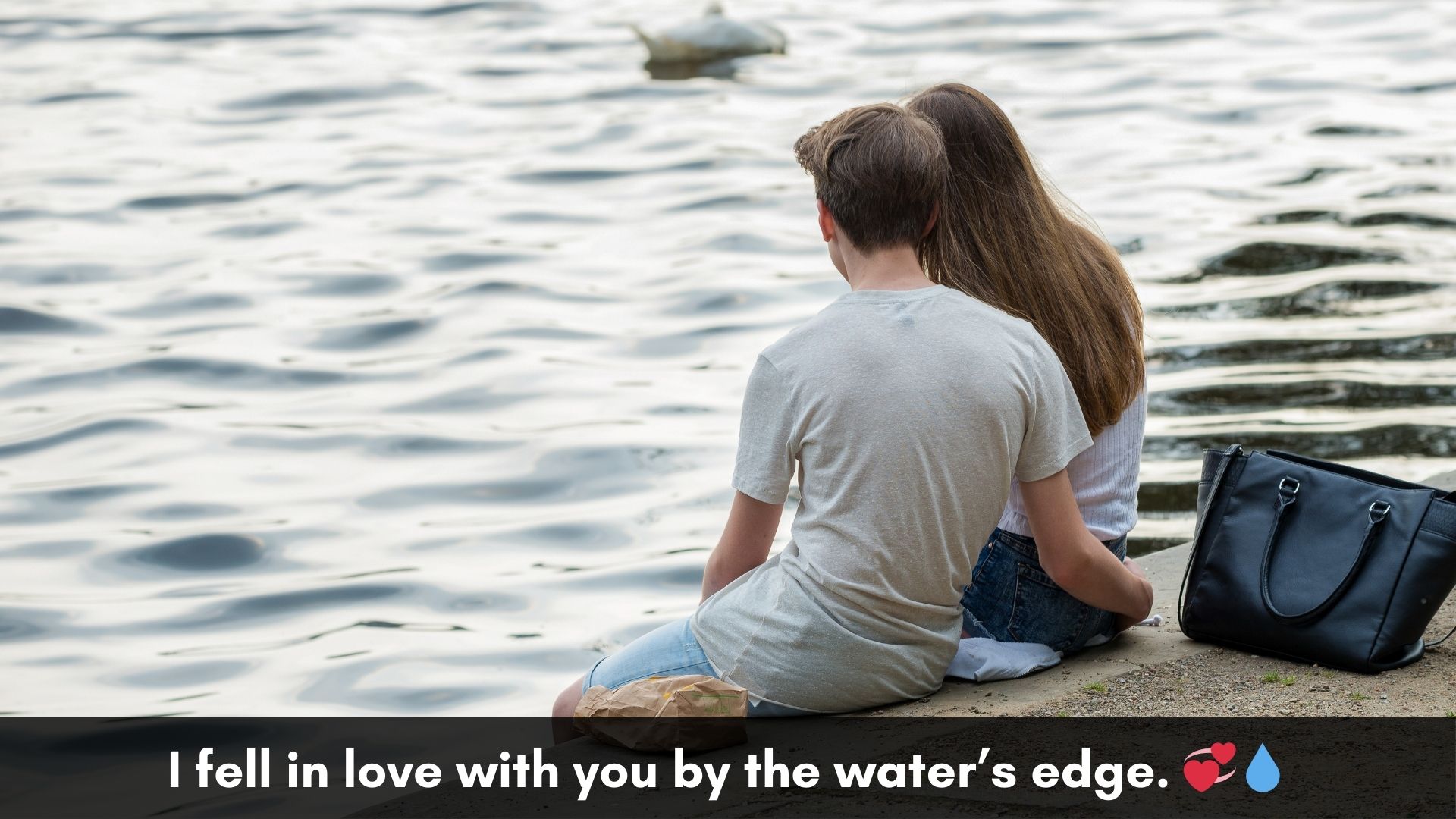 Romantic Lake Captions for Couples