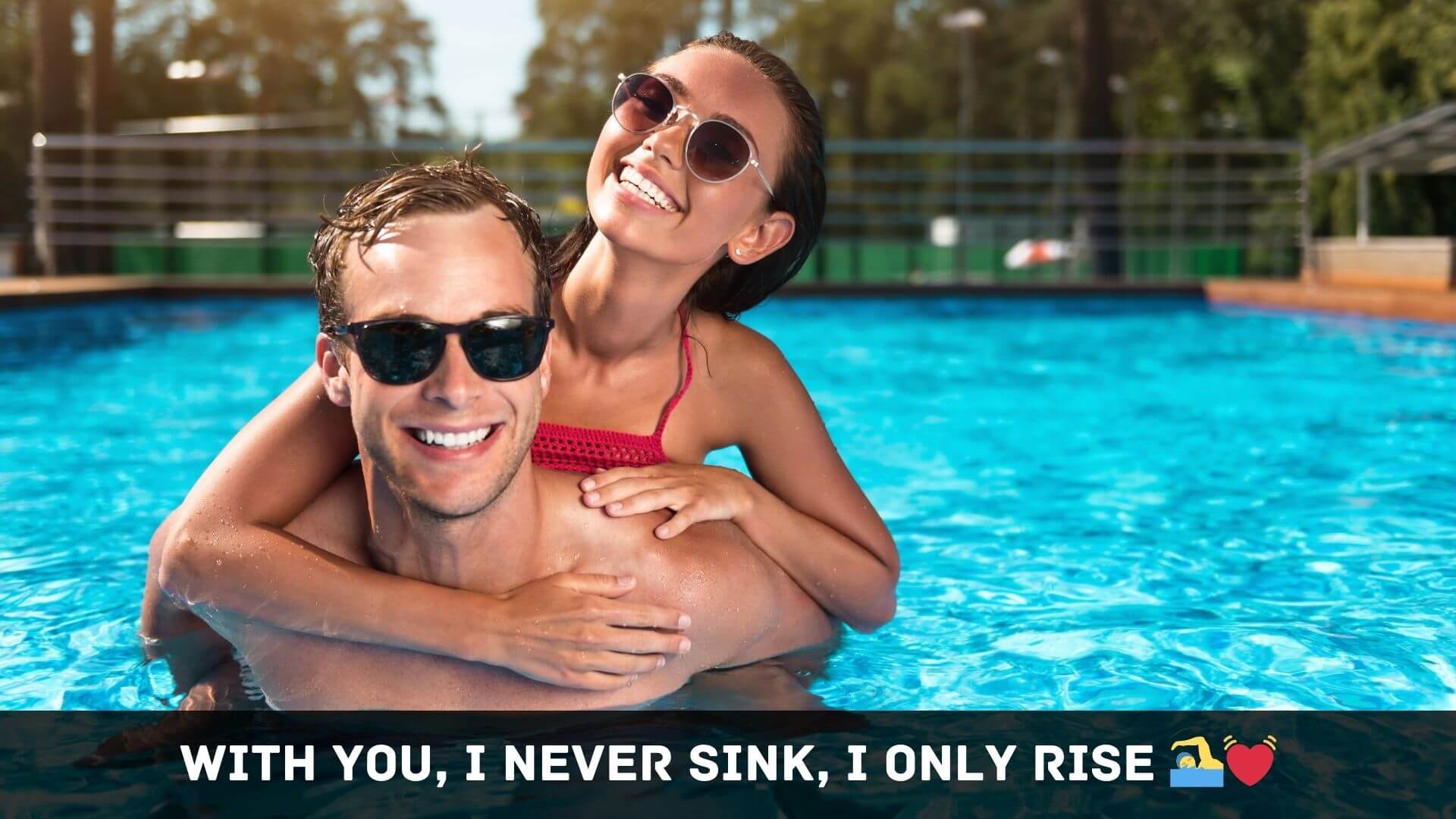 Romantic Pool Captions for Instagram 