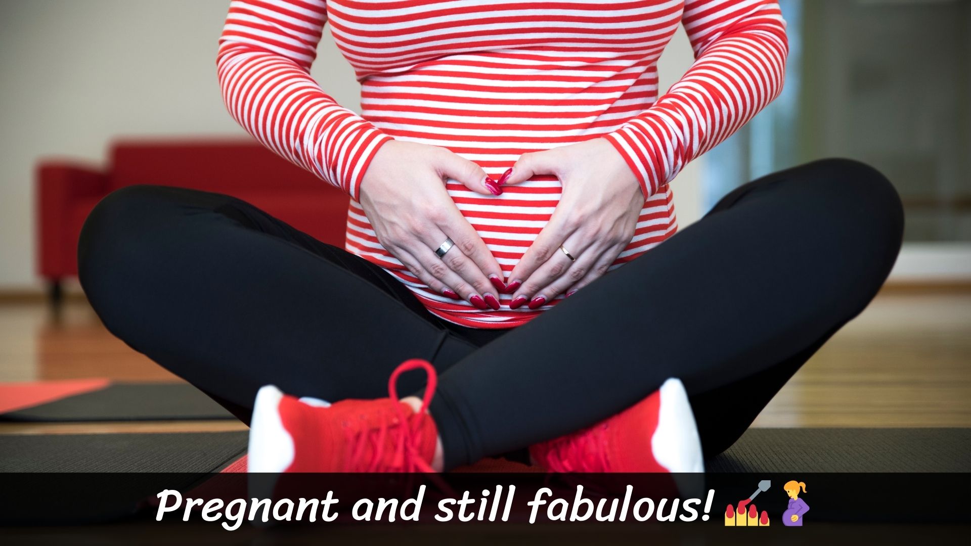 Funny and Playful Maternity Photo Captions