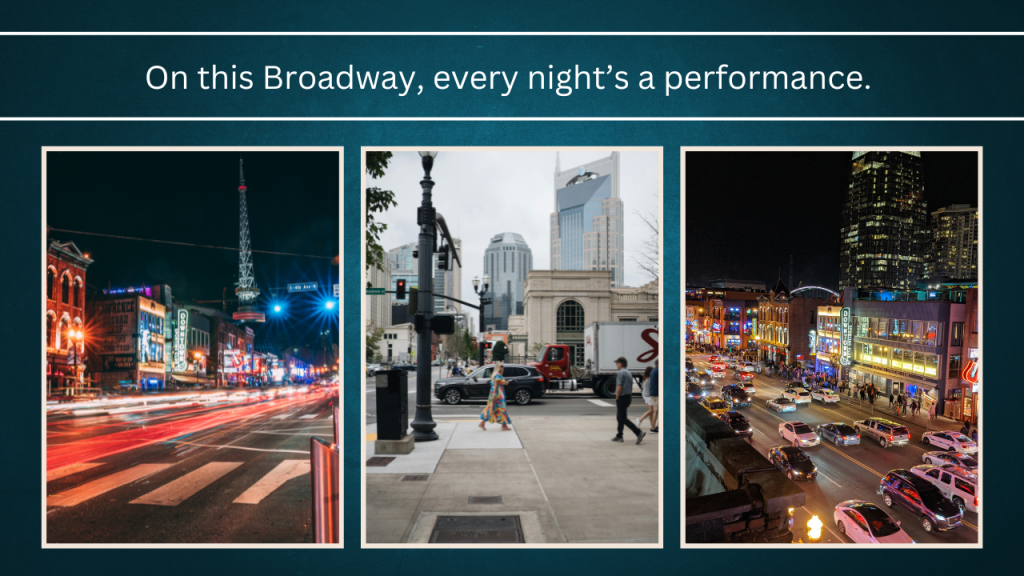 Broadway-Inspired Nashville Captions